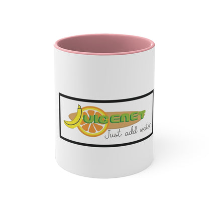 H2O Just Add Water Inspired Mug, The Juicenet Cafe Logo, Colorful Accent Coffee Cup, Nostalgic TV Show Fan Gift, 11oz Ceramic Tea Mug