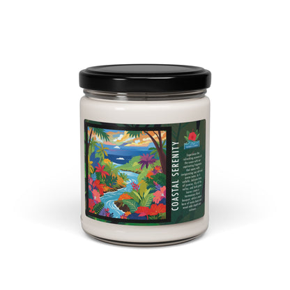 Soy Candle - Coastal Serenity 9oz