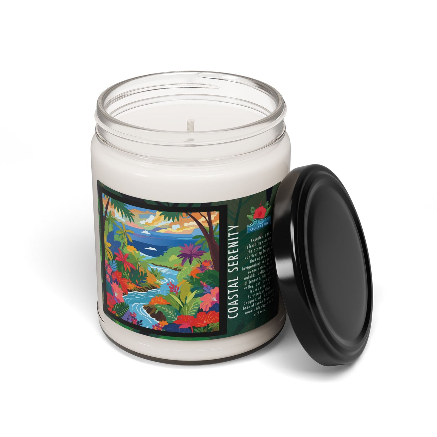 Soy Candle - Coastal Serenity 9oz