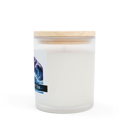 Lavender Storm - Frosted Candle - 50 Hours