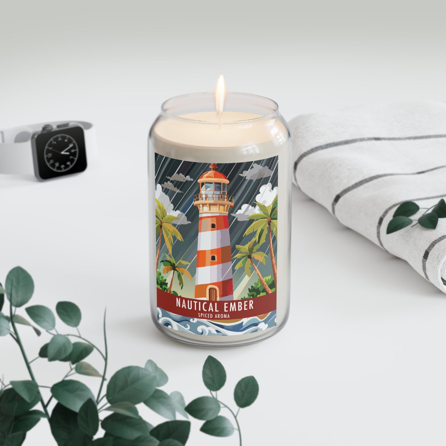 Scented Candle - Nautical Spice - 13.75oz