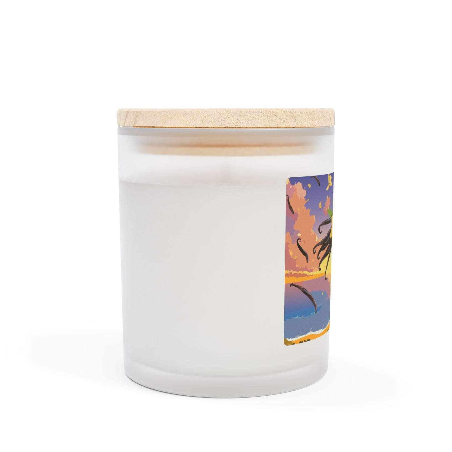 Vanilla Bean -Frosted Candle - 50 Hours